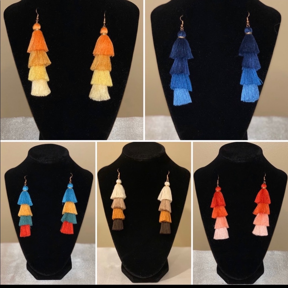 Vintage Fashion Tassel Earrings